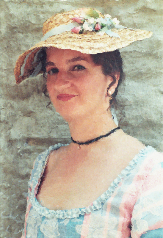 La dame au chapeau