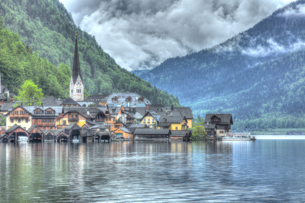 Le village de la Reine : Hallstatt