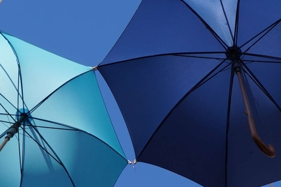 Bleu et bleu