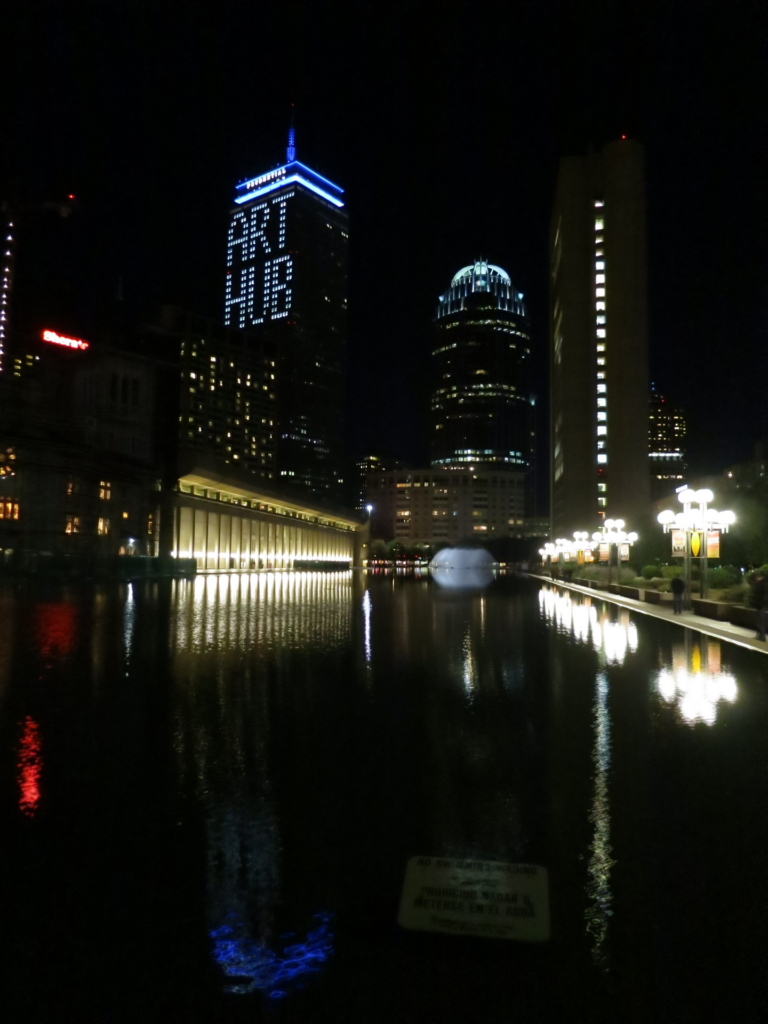 Boston, la nuit...