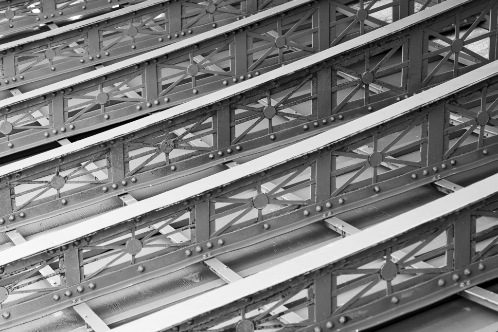 Les rails de la Gare