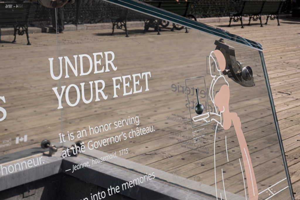 Le Fort sous vos pieds