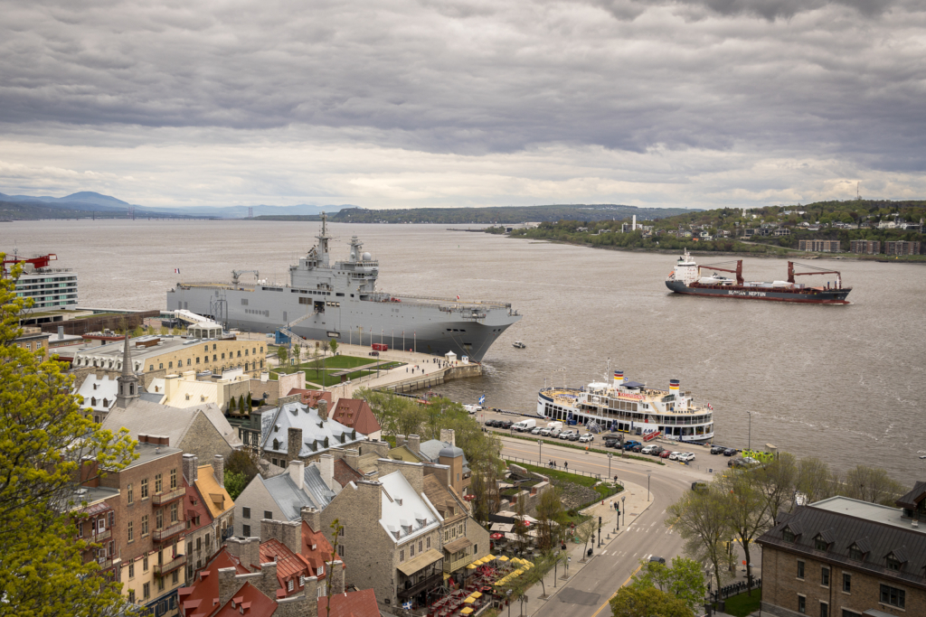 Vigilance au port de Québec