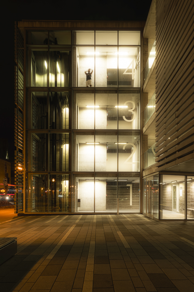 Photo urbaine la nuit